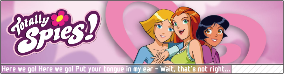 Here we go! Here we go! Put your tongue in my ear – Wait, that's not right...