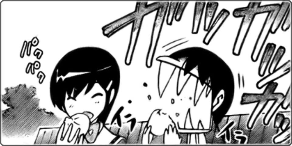 A cute moment.